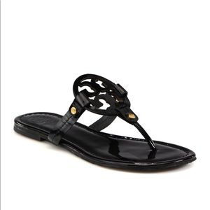 Brand new black Tory Burch sandals 7.5